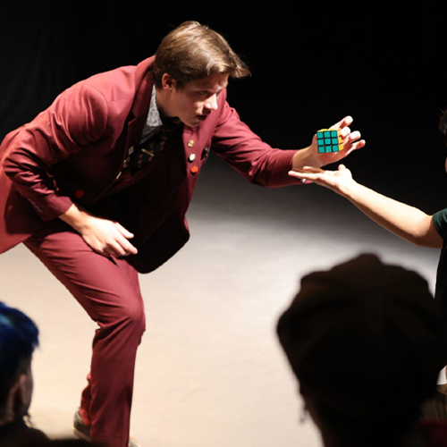 College Magician Audience College Magician Audience