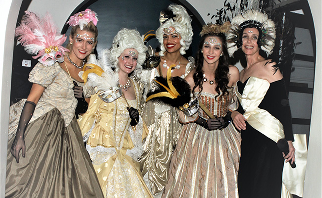 photo of beautiful Masquerade dancers