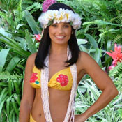polynesian hula dancer
